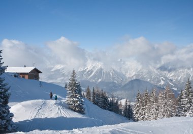 Ski resort schladming. Avusturya