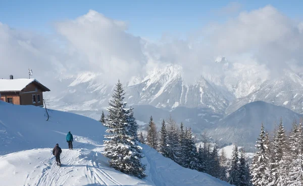 Skigebiet Schladming. Österreich — Stockfoto