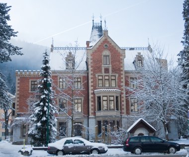 Belediye Binası. Schladming, Avusturya