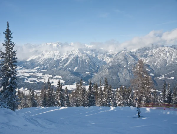 Ski resort Schladming . Austria Stock Image