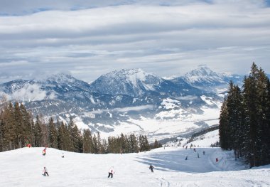 Ski resort schladming. Avusturya