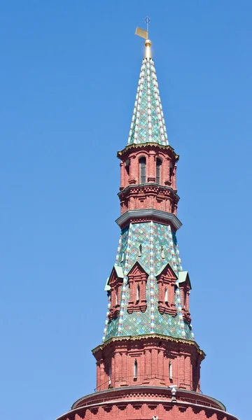 Beklemishev Aguja Torre Kremlin Moscú —  Fotos de Stock