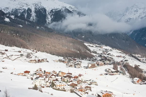 Ski Resort Solden Austria — Stock Photo, Image