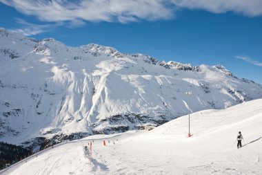 Ski resort obergurgl. Avusturya