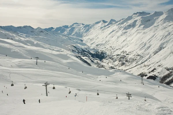 Estância de esqui Hohrgurgl. Áustria — Fotografia de Stock