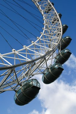 London Eye'ye kapsül. Londra. Birleşik Krallık