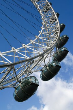 Capsule from London Eye. London. United Kingdom clipart