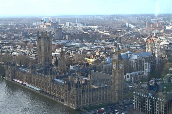 Vista em Londres a partir de London Eye — Fotografia de Stock