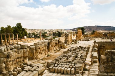 Antik jerash Harabeleri, jordan