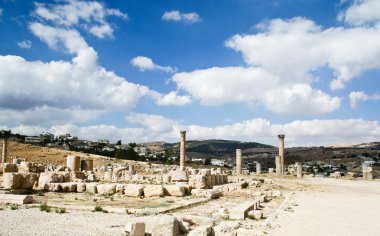 Antik jerash Harabeleri, jordan