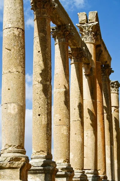 Muinaiset Jerash-rauniot, Jordania — kuvapankkivalokuva