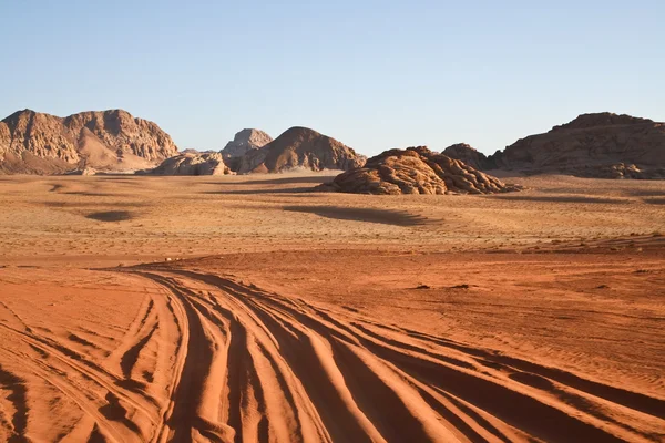 Desert Wadi Rum. Jordan — Stock Photo, Image