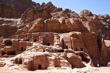 Petra in Jordan - city carved out of the rock