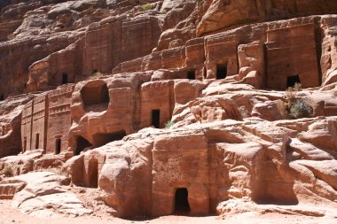 Petra in Jordan - city carved out of the rock