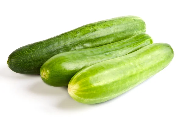 stock image Three cucumber