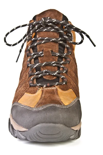 Sapatos masculinos vista frontal — Fotografia de Stock