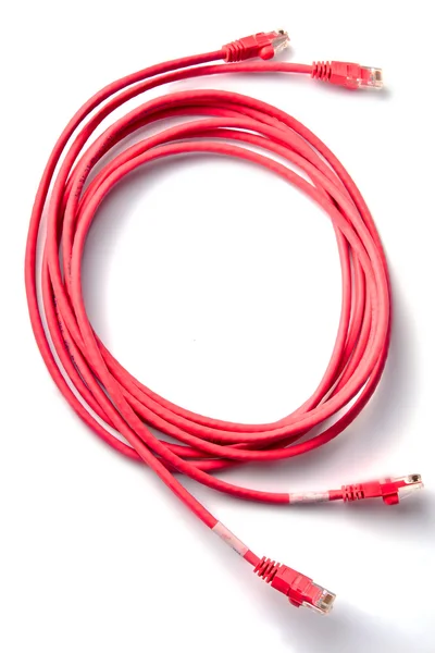 Two patchcord — Stock Photo, Image