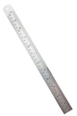 metrik ve inç çelik cetvel