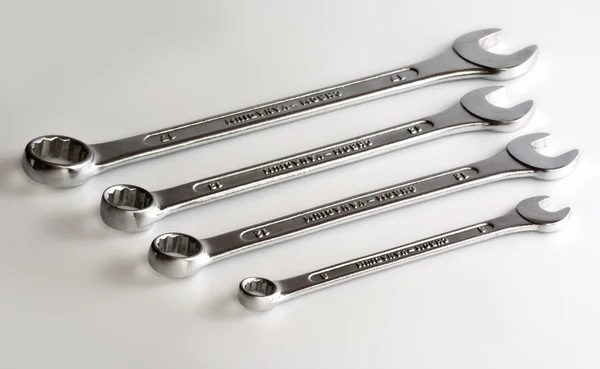 Four Wrench Composition — Stock Photo, Image