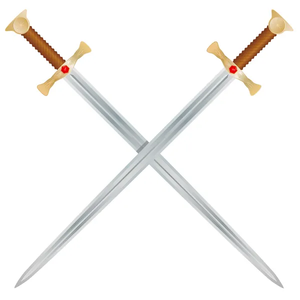 Векторные мечи — стоковый вектор
