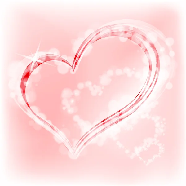 Valentýn srdce. vektorové ilustrace. — Stockový vektor