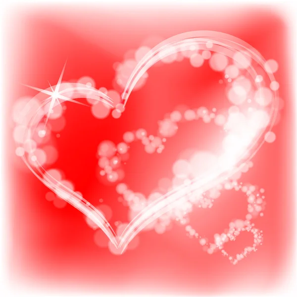 Сердце ко Дню Святого Валентина. Векторная иллюстрация . — стоковый вектор