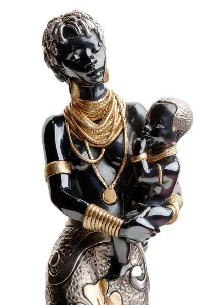 Statue of an African woman — Stock Photo, Image