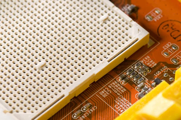Chip para um computador — Fotografia de Stock