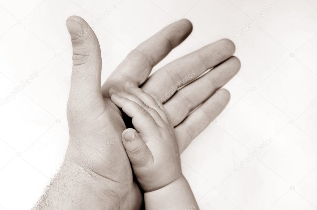 Men's and children's hand