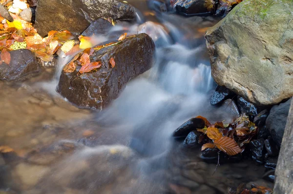 Arroyo que fluye entre piedras —  Fotos de Stock