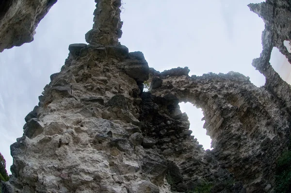 Ruiny starověké pevnosti — Stock fotografie
