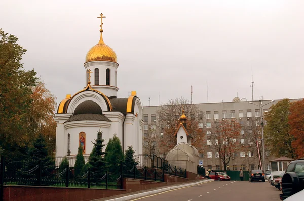 顿涅茨克市东正教教会的大教堂 — 图库照片