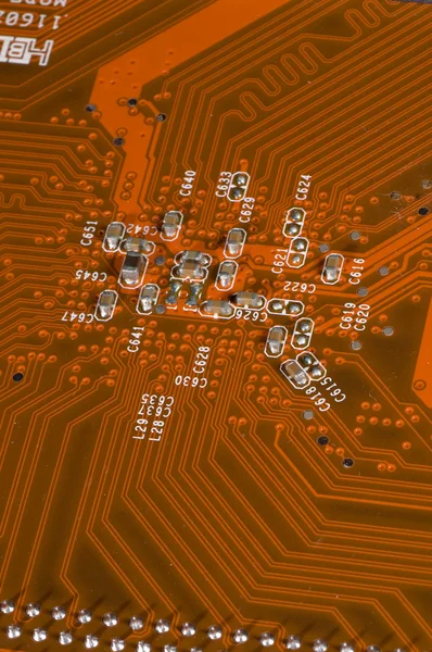 Componente chip — Fotografia de Stock