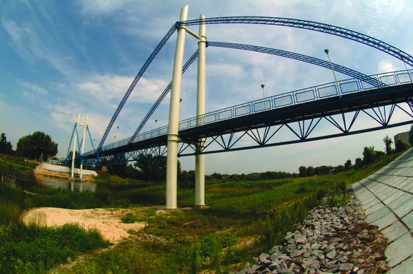 stock image Bridge for river crossing