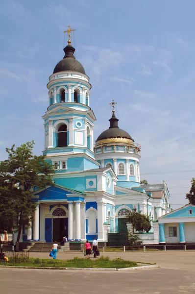 Církev Svatý Nanebevstoupení, izyum Ukrajina — Stock fotografie