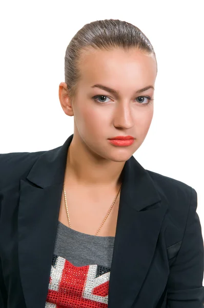 Portrait of an young woman — Stock Photo, Image