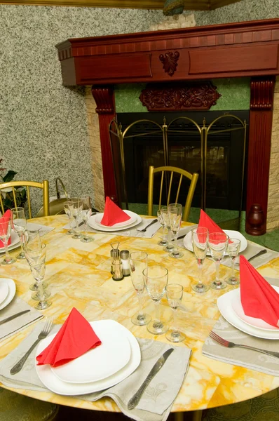 Restaurant Traditionele Stijl Van Oekraïne — Stockfoto