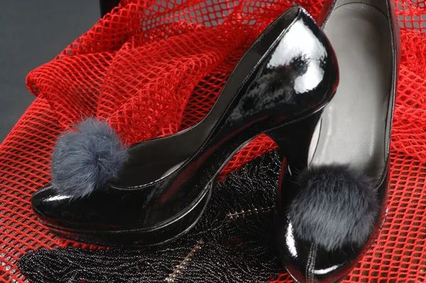 Kadın moda ayakkabı — Stok fotoğraf