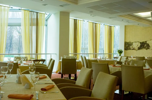 Hotel restaurant — Stockfoto