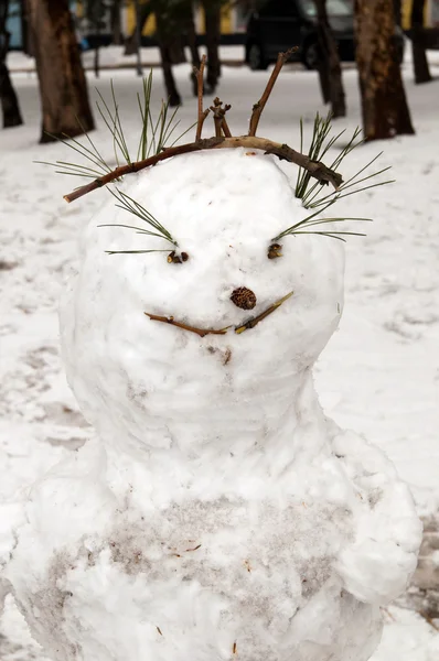 stock image Snowman