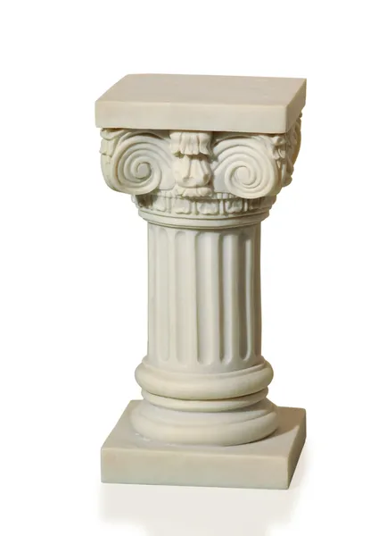 Statue of columns in Greek style — Stock Photo, Image