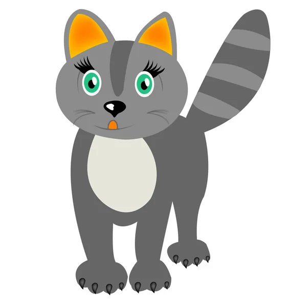 Chat animal domestique — Image vectorielle