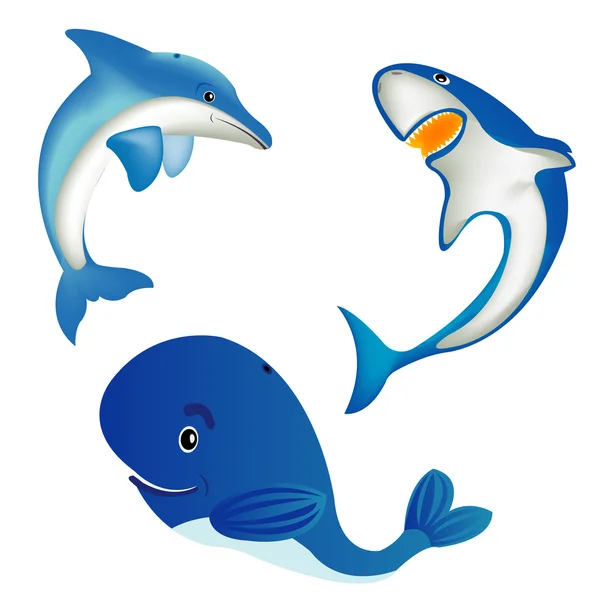 Морських тварин — стоковий вектор
