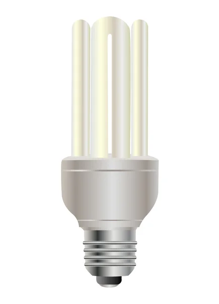 stock vector Saving energy light bulb