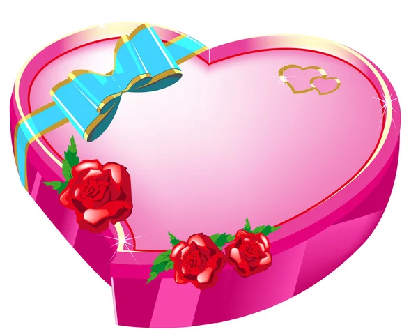 Серці дар Святого Валентина — стоковий вектор
