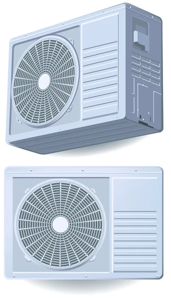 Système de séparation du climatiseur — Image vectorielle