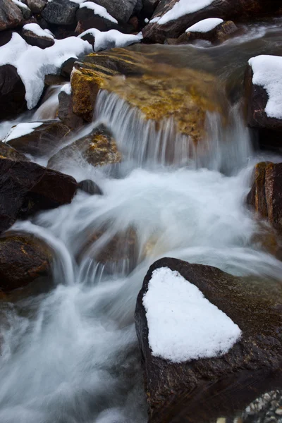 Neve e acqua — Foto Stock