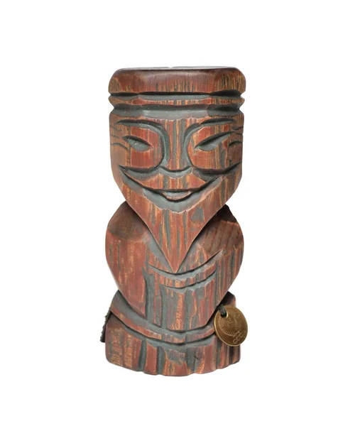 L'idole en bois est un symbole de richesse — Photo