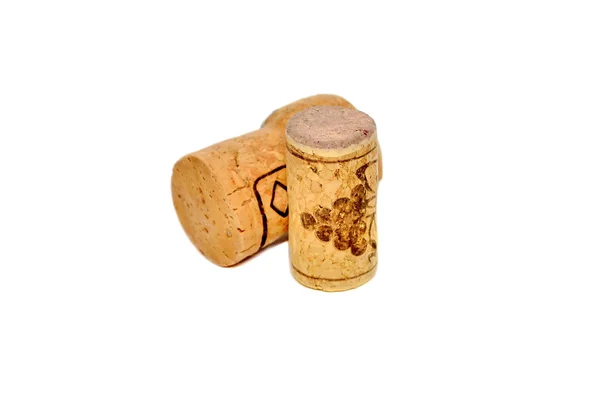 Rolhas de garrafas de vinho — Fotografia de Stock