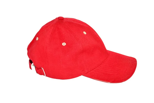 红棒球帽 免版税图库图片